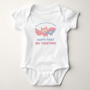 Body Joyeux premier EID ensemble maman - Personnalisé N