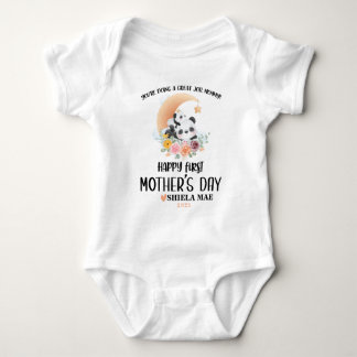 Body Joyeux prénom de la fête des mères Bodysuit bébé a