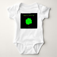 Joyeux St. Patrick's Day Baby Jersey Bodysuit