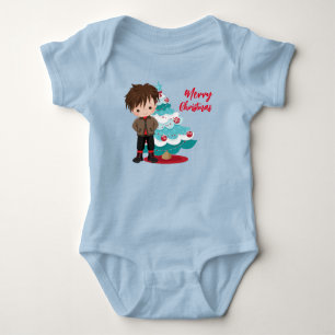 Body Joyeux vêtement bébé de Noël