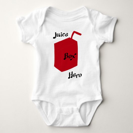 Body Juice Box Hero Kids Shirt par U.S. Custom Ink (Devant)