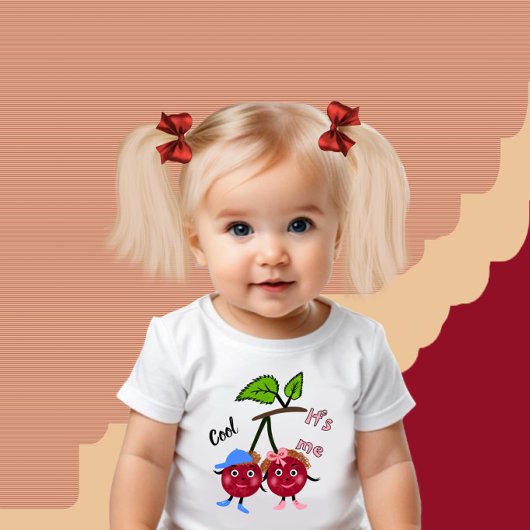Body Jumeaux cerise