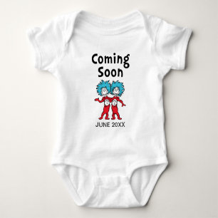 Body Jumeaux Thing One et Thing Two du Dr Seuss Bient