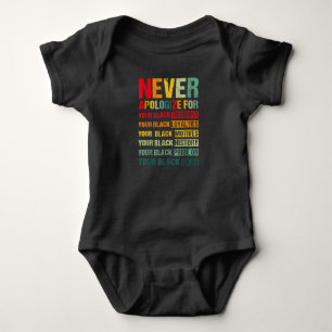 Body Junetten Black Pride Ne S'Excuse Jamais Pour Votre