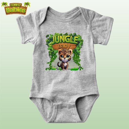 Body Jungle Baby Leopard, mignonne Wildlife Kitty Cat �