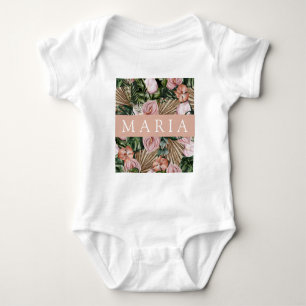 Body Jungle palmier feuille fleurs de la forêt tropical