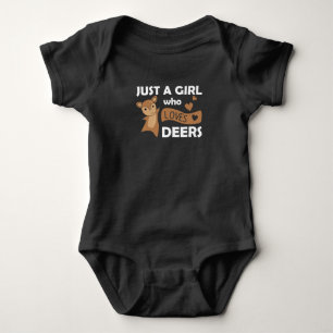 Body Just A Girl Loves Deers - Sweet Animals Deer