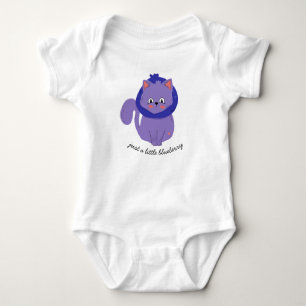Body "juste un petit bleuet" Cat Blueberry One Piece