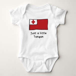 Body Juste Un Petit Drapeau Tongan Drôle Mignonne Tonga