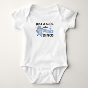 Body Juste Une Fille Qui Aime Dinos Doux Dinosaure