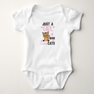 Body Juste une fille qui aime les chats mignons animaux