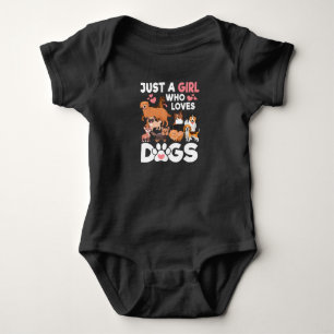 Body Juste Une Fille Qui Aime Les Chiens Amoureux des c
