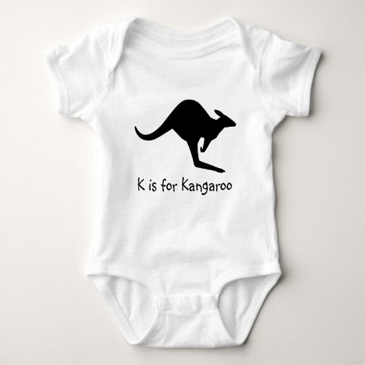 Body K est pour Kangaroo Baby (Devant)