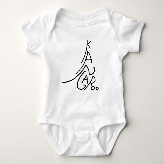 Body Kangaroo Baby Blue Onsie (Devant)