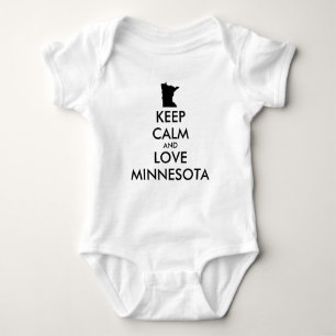 Body KEEP CALM et LOVE MINNESOTA
