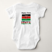 Body Kenya and Kenyan Flag Tiled with Your Name (Dos)