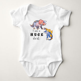 Body KHS Cute Watercolor Je suis un énorme dinosaure De