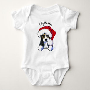 Body KiniArt Christmas Basset
