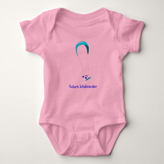 Body Kiteboard Kitesurf Baby T-Shirt (Devant)
