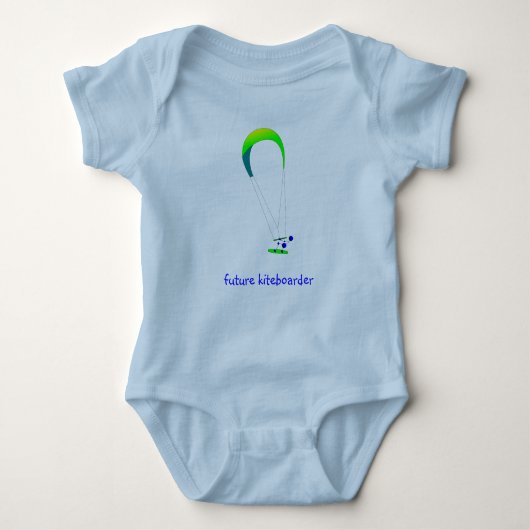 Body Kiteboard Kitesurf Baby T-Shirt (Devant)