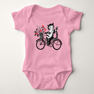 Body Kitty vintage À Vélo