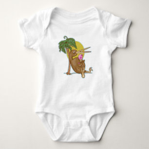 Body Kiwi mangeant une crème glacée