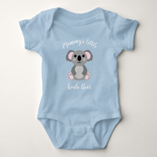 Body Koala Bear Baby Shower Blue Boy
