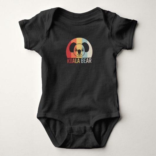 Body Koala Bear Retro (Devant)