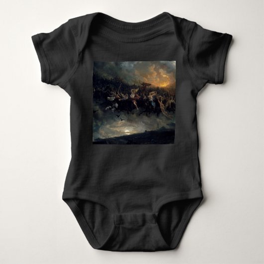 Body La chasse sauvage d'Odin, 1872 par Peter Nicolai A (Devant)