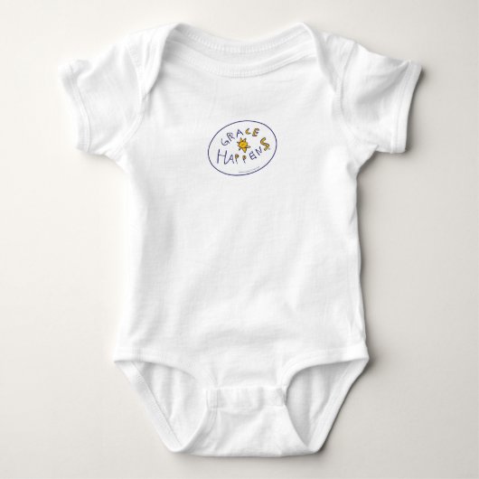 Body La grâce se produit combinaison de bébé (Devant)