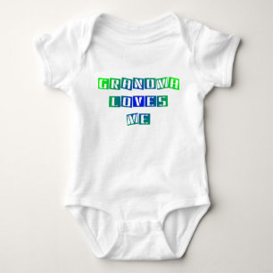 Body La grand-maman m'aime plante grimpante infantile