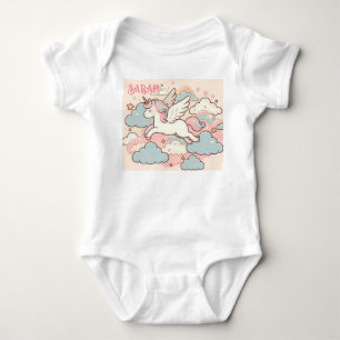 Body La Magie des Licornes (Personnaliser avec un nom)