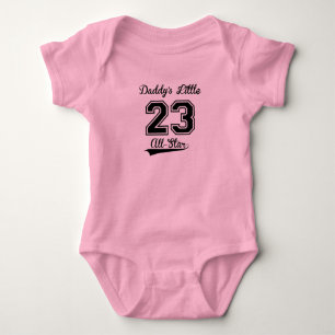 Body La petite étoile de papa (rose)