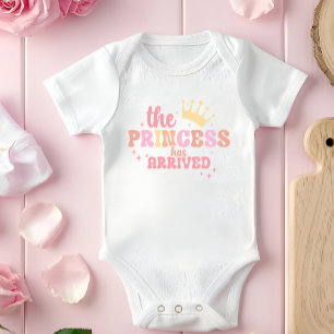 Body "La Princesse est arrivée" Baby Bodysuit Design