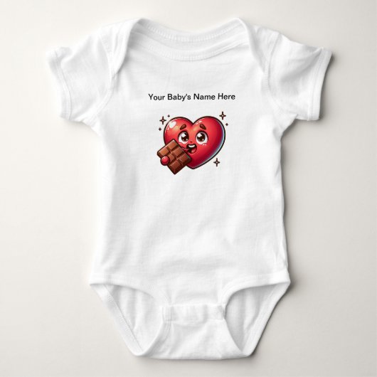 Body La Saint-Valentin de votre bébé  (Devant)