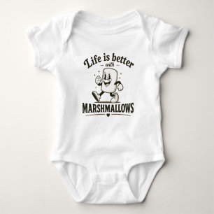 Body La vie est meilleure avec des marshmallows