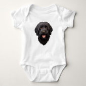 Body Labradoodle Chien noir (Devant)