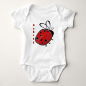 Body Ladybug Infant Creeper personnalisable (Devant)