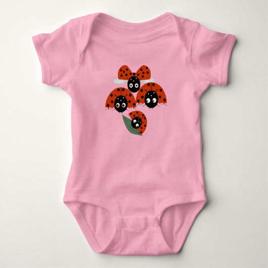 Body Ladybugs Baby Bodysuit (Devant)