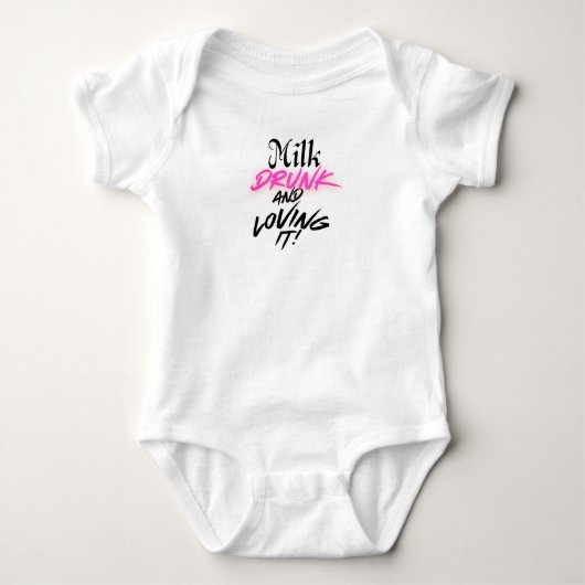 Body Lait ivre et l'aimer - BabyWear (Devant)