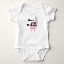 Lama rose Babysuit