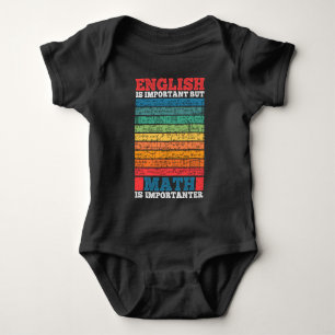 Body L'Anglais Est Important Mais Les Maths Sont Import