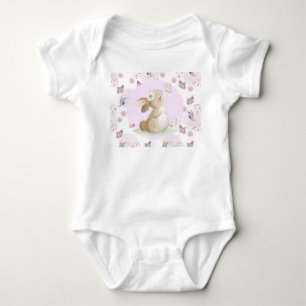 Body Lapin avec Bodysuit Papillon