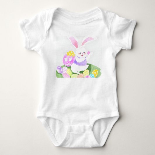Body lapin avec oeufs de pâques (Devant)