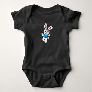 Body Lapin Bébé Pelucheux Grognon