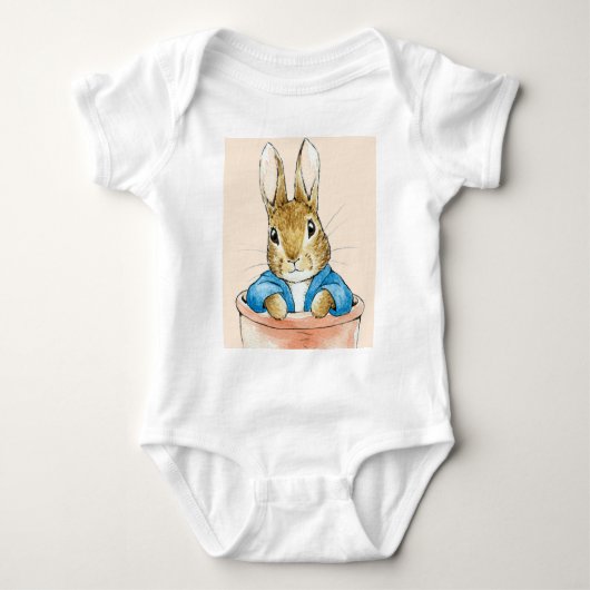Body Lapin classique avec veste bleue (Devant)