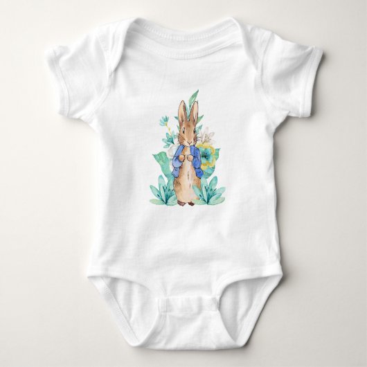 Body Lapin classique en veste bleue (Devant)