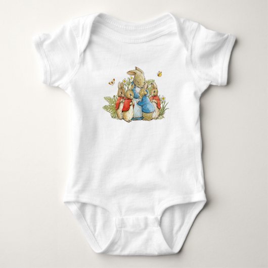 Body Lapin classique en veste bleue (Devant)