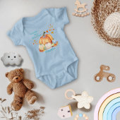 Body L'aquarelle bleue de la petite citrouille aux yeux