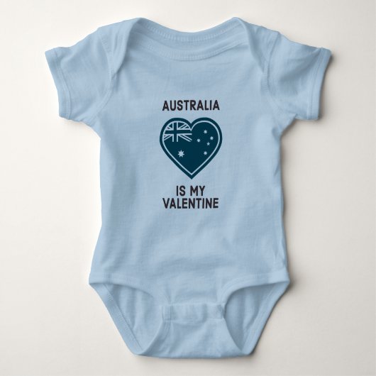 Body L'Australie est ma Saint Valentin (Devant)